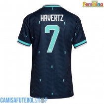 Camisa de time de futebol Alemanha Kai Havertz #7 Replicas 2º Equipamento Feminina Mundo 2026 Manga Curta